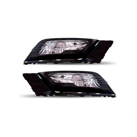 Winjet Fog Light - Clear Wiring Kit Included CFWJ-0621-C